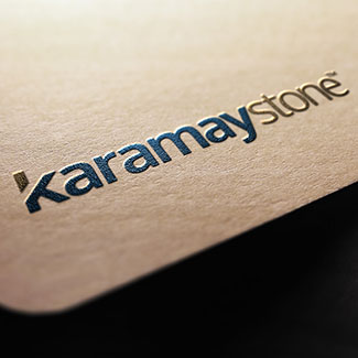 Karamay Stone Logo Design