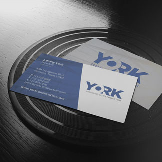 York Business Card Design