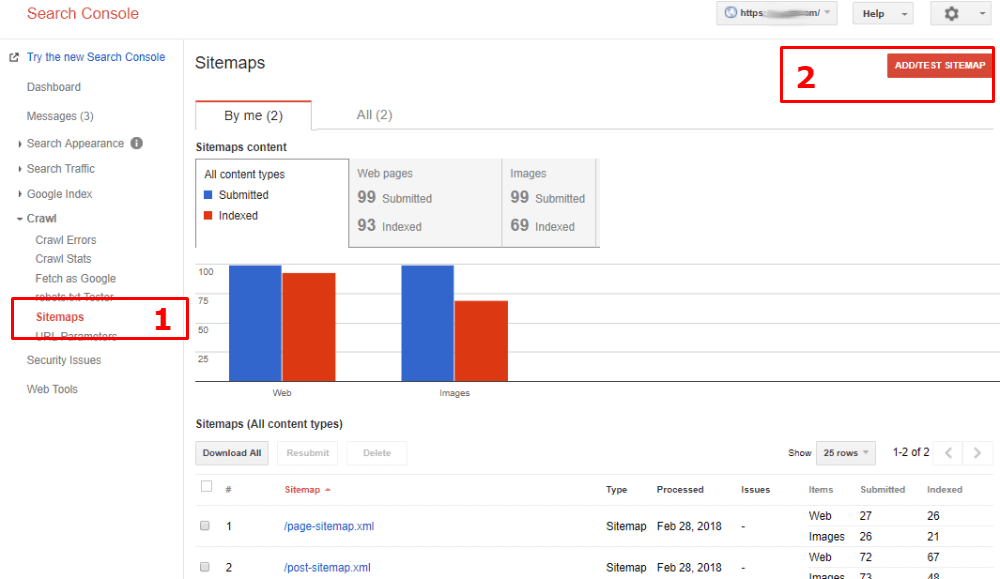 add sitemap to google search console for best search engine optimization for lawyers