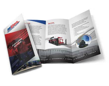 award winning corporate brochure design