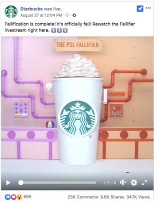 pumpkin spice social media campaign 3