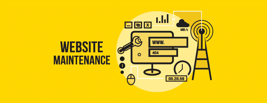 average cost to build a website - maintenance