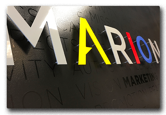 Marion Signage Design