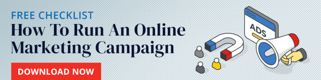 How to run an online campaign - CTA banner