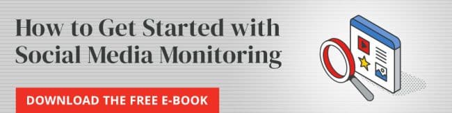 Download Social Media Monitoring Free eBook - CTA banner